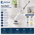 TurboClean Cordless Spin Scrubber with Extendable Handle